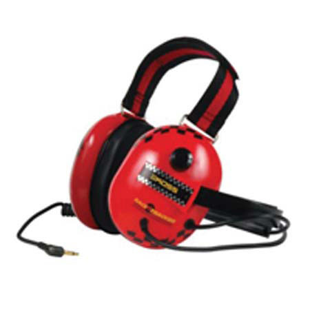 Koss Race Tracker Passive Noise Canceling Sports Stereophones, Red #163030