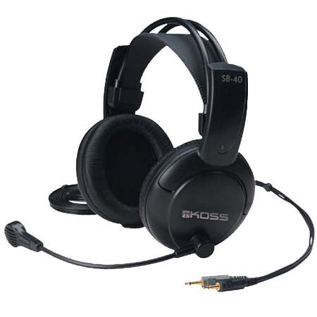 Koss SB40 Multimedia Gamer Stereophone with Noise Eliminating Microphone #159211
