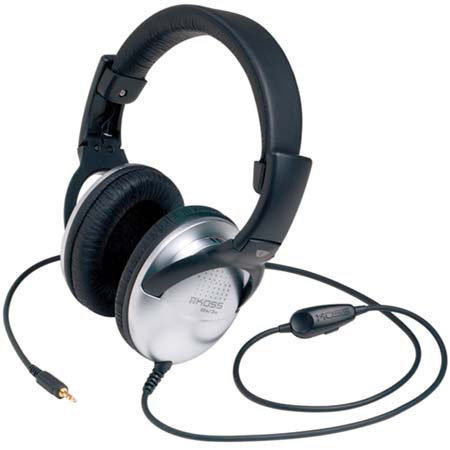 Koss UR29 Collapsible Stereophone with 18-20,000 Hz Frequency Response #168816