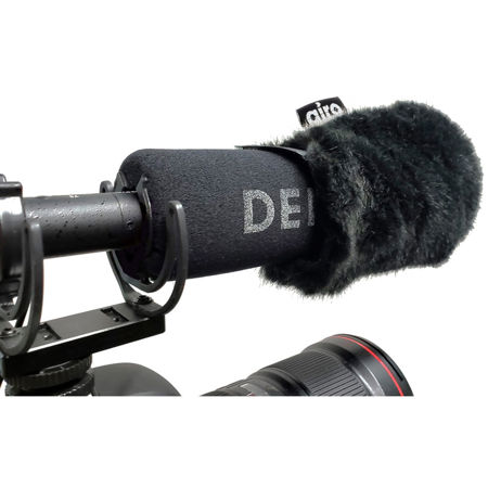 K-Tek Airo Slip-on Windscreen for Rode VideoMic/NTG1 or Deity D3/D3 Pro Mic
