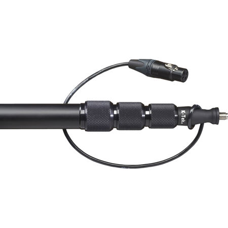 K-Tek KE89CC 2'5in to 7'2in 4-Section Boom Pole Bottom KE89CC