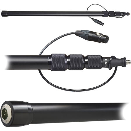 ケイミ K-Tek KE89CC 2'5in to 7'2in 4-Section Boom Pole Bottom KE89CC