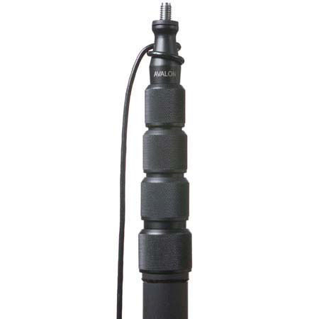 K-Tek KEG-60CC Avalon Series Graphite Boompole with Internal Coiled XLR Cable