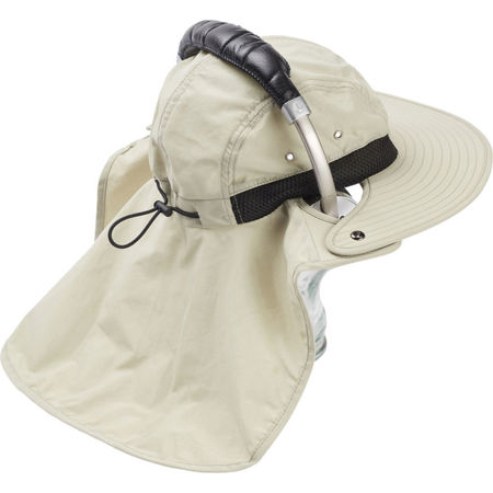 K-Tek Stingray Audio SunHat for Headphones and Ear Muffs, Sand