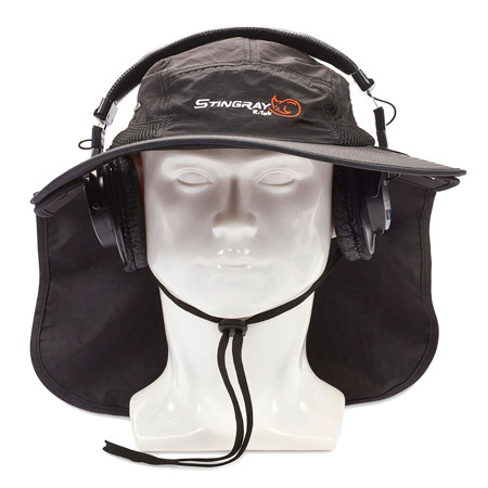 K-Tek Stingray Audio SunHat, Black