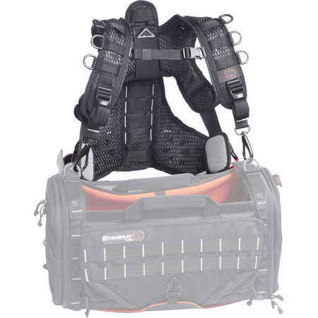K-tek Kshrn3s Stingray Harness With Rigid Spine Design And Inner Belt, 3nd Generation, Small
