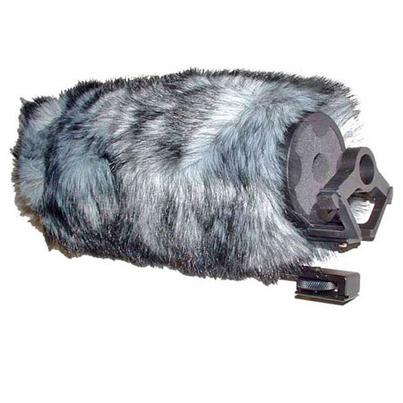 K-Tek 7.5" Combination Shock Mount / Fuzzy Windscreen with Hot Shoe #ZCAMFZS