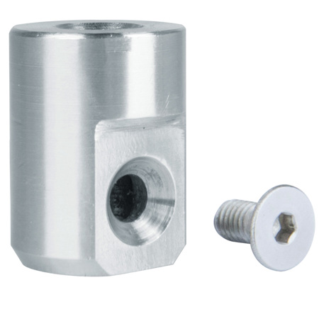 Kupo 3/8"-16 Female Tip for Rocks Arm, Silver