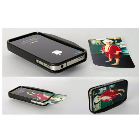 Kungl iPhone 4 & 4S Pro Tripod Adapter with Case, Black