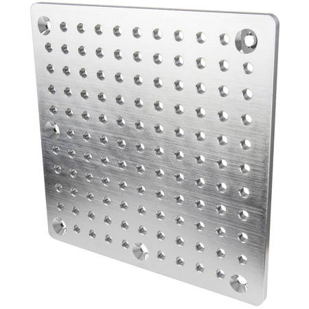 Kupo 12x12" Square Cheese Plate with 3/8" Holes