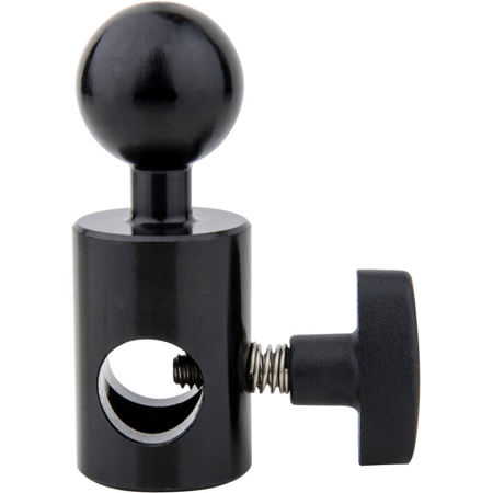 Kupo Super Knuckle Ball with 5/8" Baby Receiver, Black
