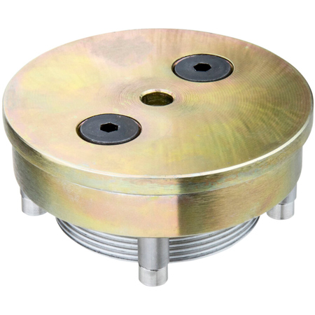 Kupo Complete Mitchell Threaded Collar, Castle Nut and Round Plate Set