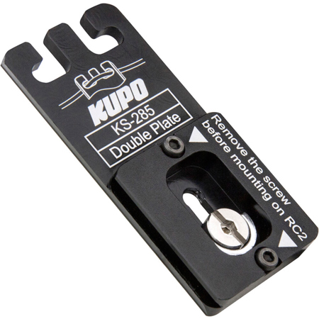 Kupo Double Cable Plate for Arca-Swiss and Manfrotto RC2