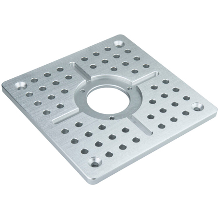 Kupo 10x10x1/2" Mitchell Cheese Plate with 3/8" Holes