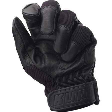 Kupo Ku-Hand Goatskin Grip Gloves, Large, Black