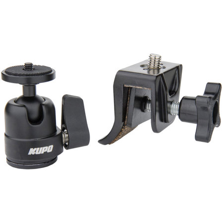 Kupo Car Window Mount Clamp with Midi Ball Head