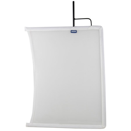 Kupo 24x36" Open End Flag Frame, White Quarter Silk, 41.9x24.4x0.47"