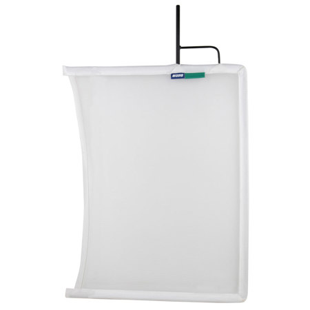 Kupo 18x24" Open End Flag Frame, Single White Bobbin Net