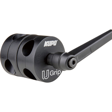 Kupo U-Grip Gag Grip Head, 1.9", Black