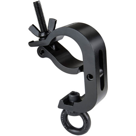 Kupo Handcuff Clamp with Eye Ring for 61mm Tube, Black