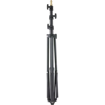 Kupo 8' Single Handed Light Stand, 6.6 Lbs Capacity, Black