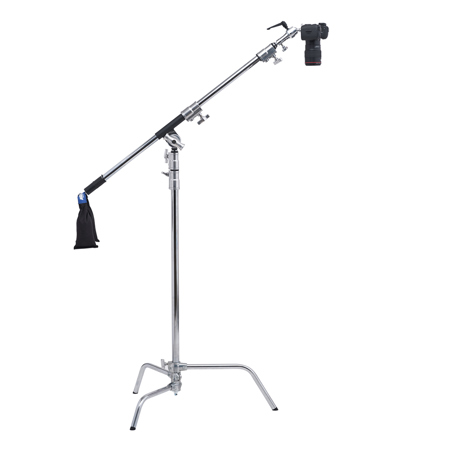 Kupo 40" Master C-Stand with Sliding Leg Overhead Shooting Kit 3