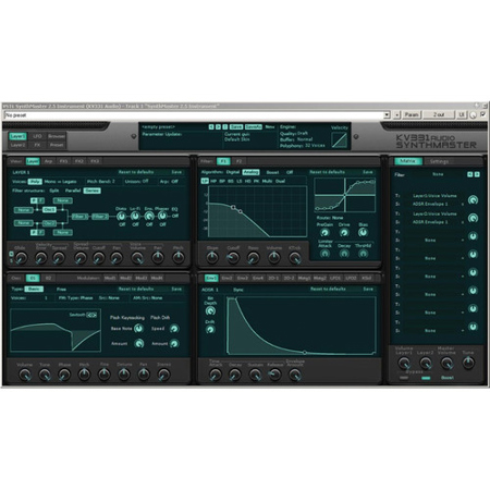 KV331 Audio SynthMaster Everything Bundle, Includes Semi-Modular Synthesizer Software and Expansion Banks, Electronic Download