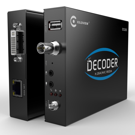 Kiloview DC220 HD H.264 IP Video Decoder