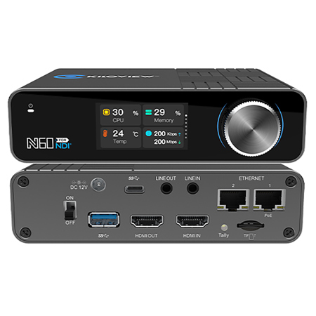 Kiloview N60 4K Ultra HD HDMI/USB to NDI Bidirectional Converter
