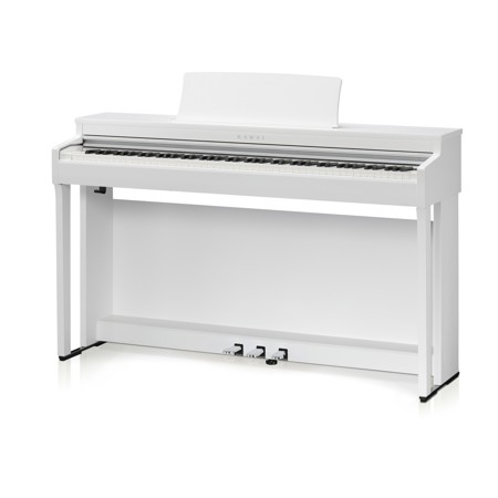 Kawai CN201 88-Key Digital Piano with Responsive Hammer III, Premium Satin White