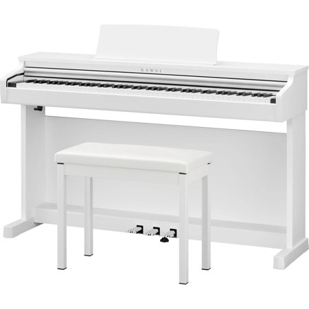 Kawai CX202 88-Key Digital Piano with Bench Premium Satin White