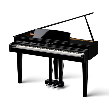 Kawai DG30 88-Key Digital Grand Piano with Responsive Hammer III, Ebony Polish