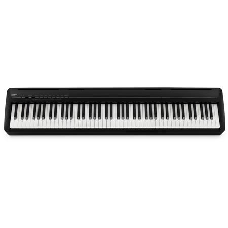 Kawai ES120 88-Key Portable Digital Piano with Speakers, Stylish Black