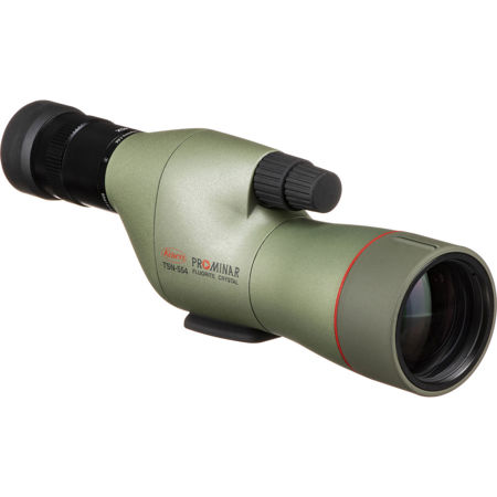 Kowa 15-45x55 TSN-554 Compact Straight View Water Proof Spotting Scope, Green