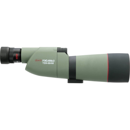 Kowa 66mm Straight View Water Proof Spotting Scope, Green, Eyepiece Required