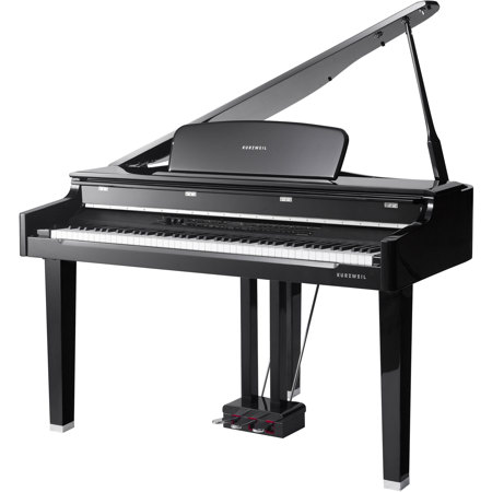 Kurzweil CGP220 88-Key Fully-Weighted Hammer Action Digital Concert Piano, Ebony