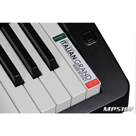 Kurzweil MPS10F 88-Key Fatar TP/40L Hammer Action Piano, Matte Black Plastic