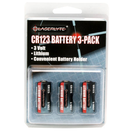 LaserLyte Battery 3-Pack for K-15 Kryptonyte Gun Sight