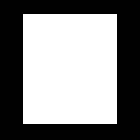 Leather Album Designs "A" Series 10x10" Single Mat for One 8x10" Photograph, Color Black.