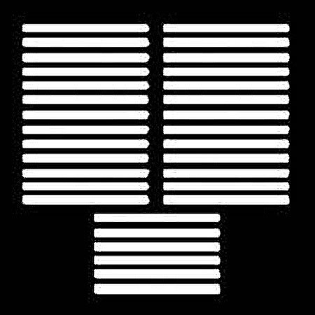 Leather Album Designs "A" Series 10x10" Single "Introduction Sheet" Mat, Color Black.