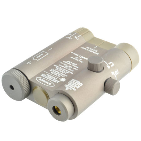LaserLyte Kryptonyte Tan Carbine Green Laser System