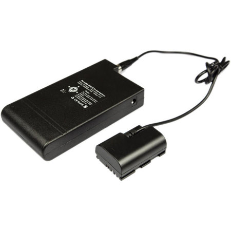 Lanparte 6000mAh DSLR Li-Ion Battery with E6P-01 Dummy Battery Adapter