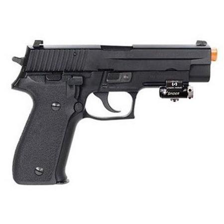 Laser Ammo KWA M226-LE Recoil Enabled Airsoft Training Pistol with IR Laser