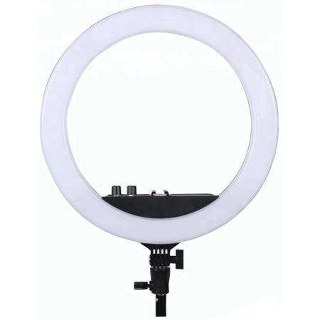 LanParte 14" Bi-Color LED Ring Light with Phone Clamp