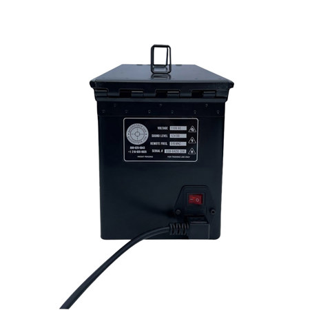Laser Ammo GunSHOT BOX Shooter Training System with Smokeless Range Interface