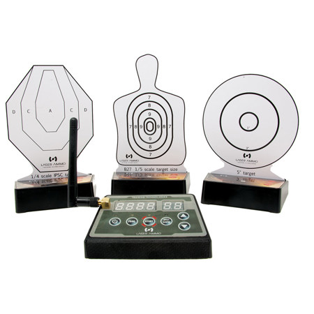 Laser Ammo 3-In-1 Interactive Multi Target Base Training System with Controller