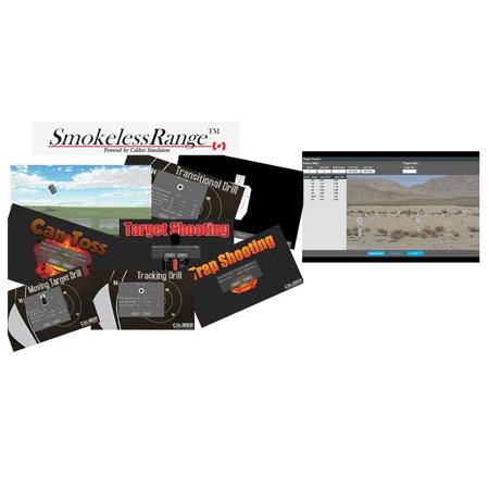 Laser Ammo Smokeless Range Home Simulator With Open Range Software Add On