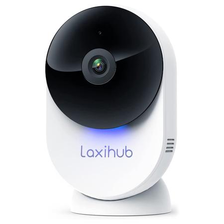 Laxihub MiniCam Full HD AI-Powered Smart Indoor Dual-Band Wi-Fi Security Camera