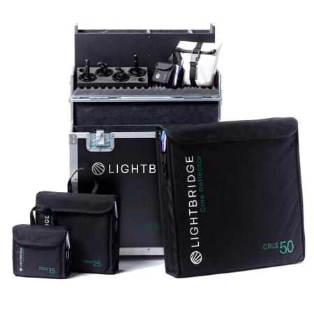LightBridge C-Drive Kit with Reflector, Cordura Bags and Flightcase