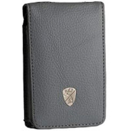 Lamborghini Deluxe Fitted Leather Case for the 60&80GB Ipod, Gray. #LM418G